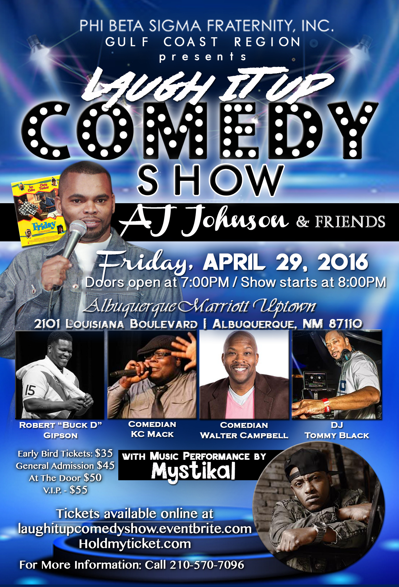 Laugh It Up Comedy Show: Aj Johnson and Friends