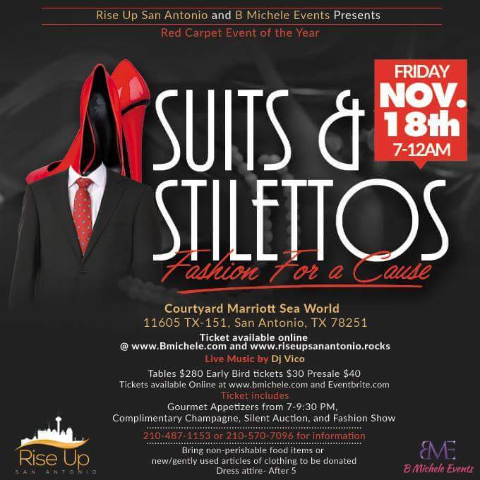 Suits and Stilettos: Fashion For a Cause