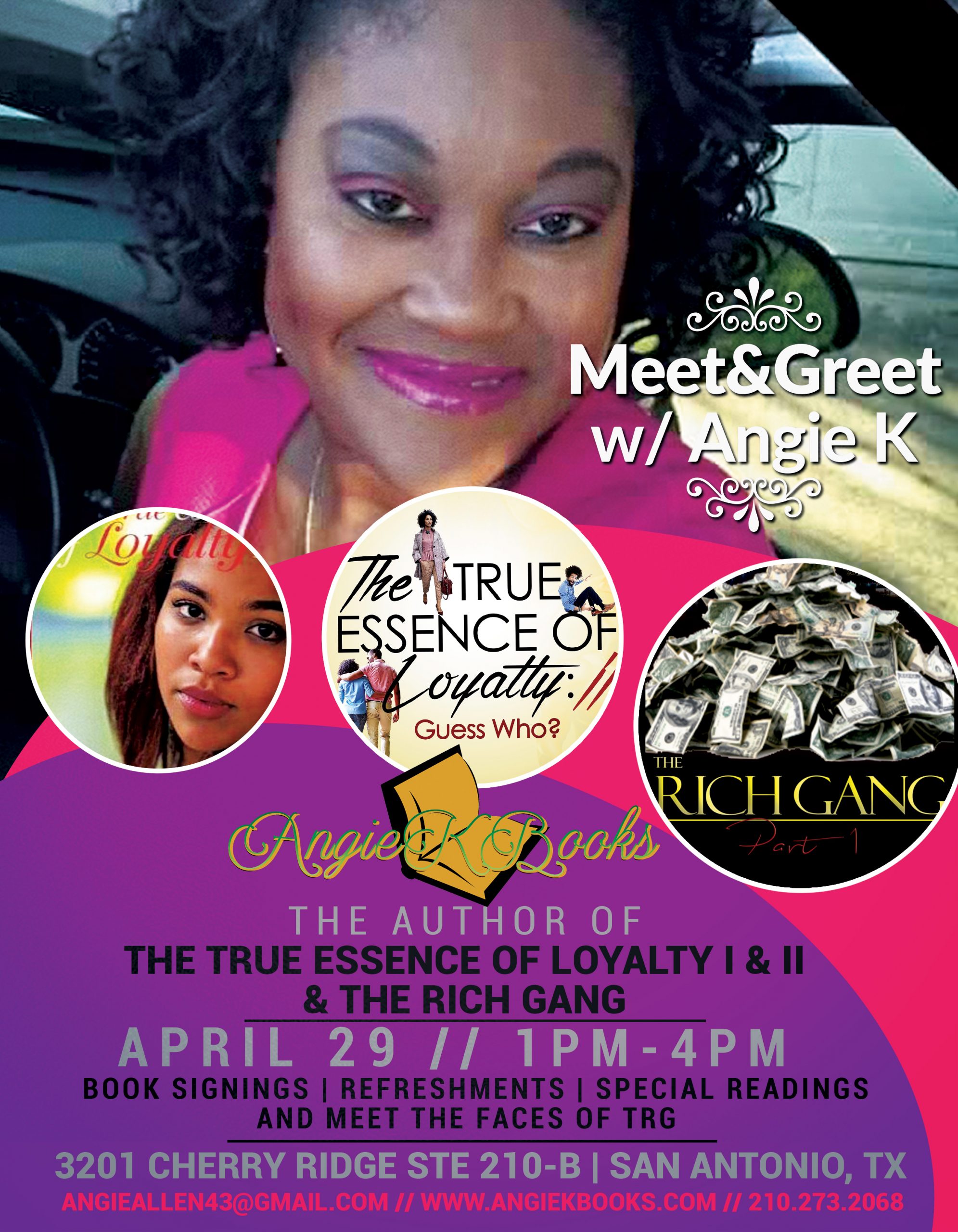 Author Angie K Meet and Greet/Book Signing